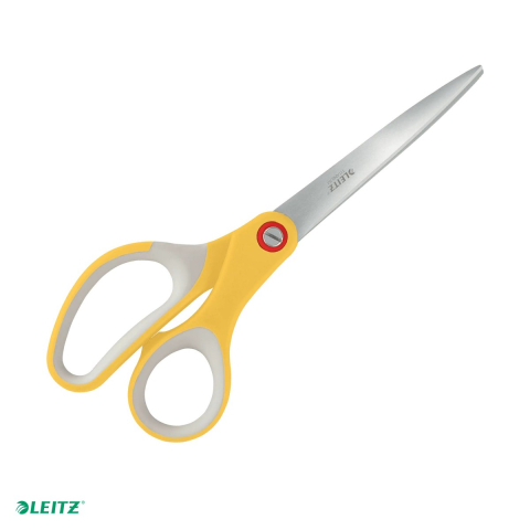Unelte de mana - Foarfeca de birou Leitz Cosy, 20.5 cm, galben chihlimbar