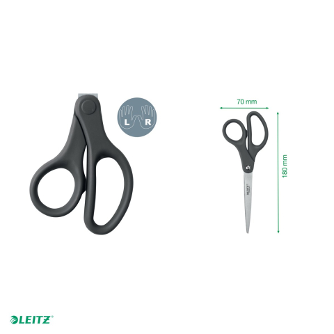 Foarfeca de birou Leitz Titanium, 18 cm, gri [4]