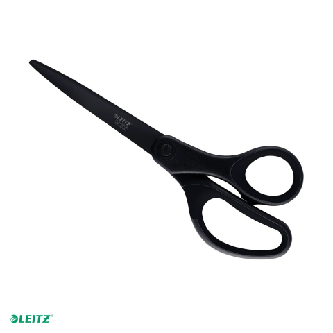 Unelte de mana - Foarfeca de birou Leitz Titanium cu lame inaderente, 20.5 cm, negru