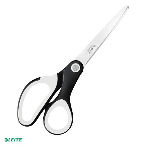 Unelte de mana - Foarfeca de birou Leitz WOW Titanium, 20.5 cm, negru