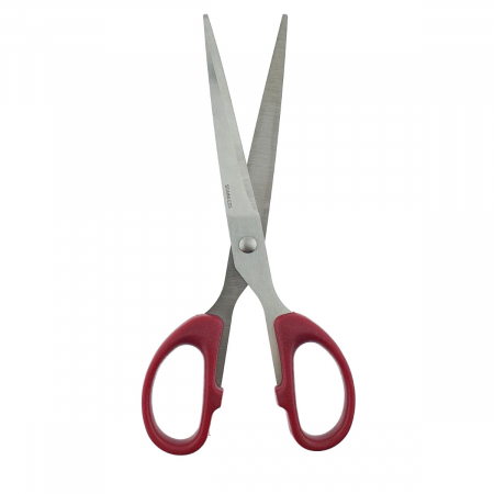 Foarfeca multifunctionala cu manere simetrice rosii, model Classic 96009, lungime 18 cm, in blister [2]