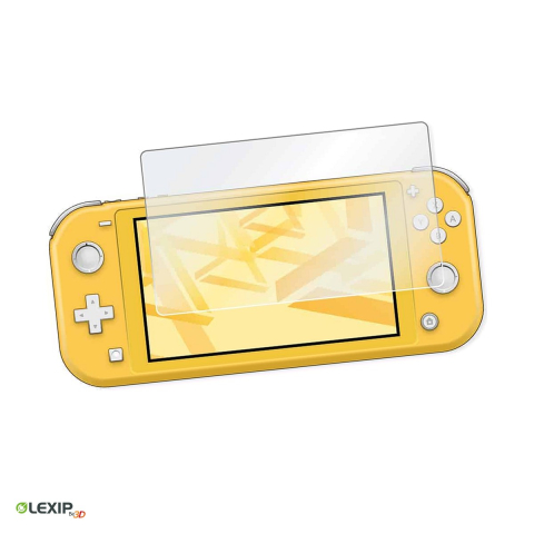 Accesorii console - Folie de protectie ecran din sticla securizata Lexip, duritate 9H, pentru Nintendo Switch Lite, aplicator si laveta incluse, JVASWI00068