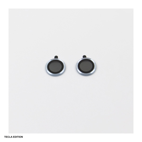 Huse si protectii pentru iPhone 17 - Folie protectie camera, cu rama albastra, pentru Apple iPhone 17