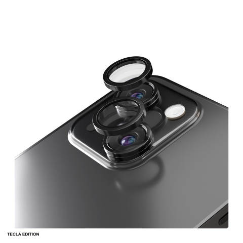 Folie protectie camera Etteri, cu rama neagra, pentru Apple iPhone 14 / iPhone 14 Plus [0]