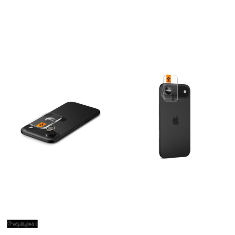 Folie protectie camera pentru iPhone 17 Air, Spigen, Optik Pro Glas.Tr Ez Fit [4]