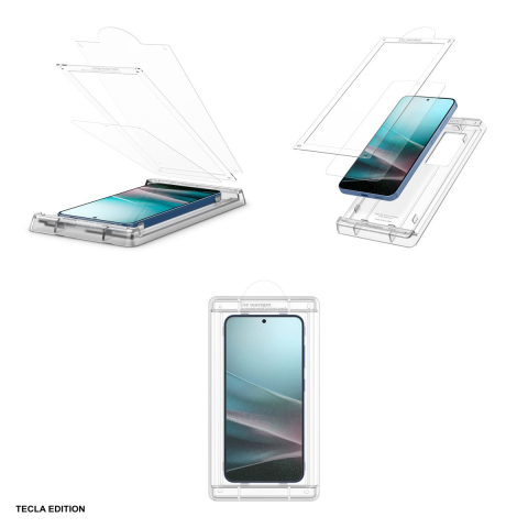 Folie protectie pentru Samsung Galaxy S25, transparent, Spigen, Elite Shield Ez [3]