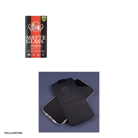 Folie sticla temperata 6D mata, cu rama neagra, pentru Apple iPhone XR / iPhone 11 [3]