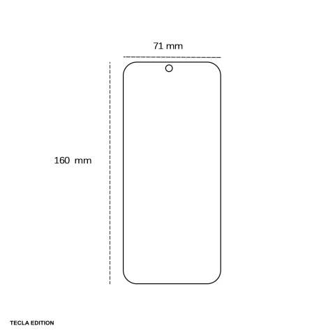 Folie sticla temperata pentru Honor X7B, 2.5D, 0.3 mm, 9H [3]