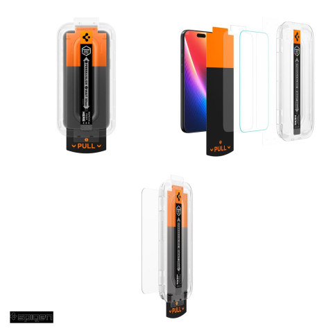 Folie sticla temperata pentru iPhone 17 Air, Spigen, Glas.Tr Ez Fit Pro [3]