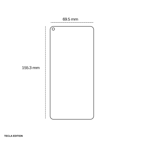 Folie sticla temperata pentru Oppo A52, 2.5D, 0.3 mm, 9H [3]
