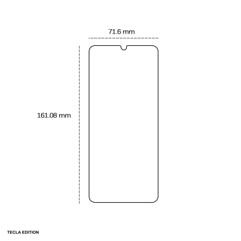 Folie sticla temperata pentru Samsung Galaxy A05, 2.5D, 0.3 mm, 9H [3]