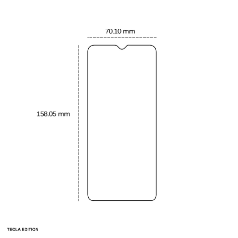 Folie sticla temperata pentru Samsung Galaxy A13 5G, 2.5D, 0.3 mm, 9H [3]