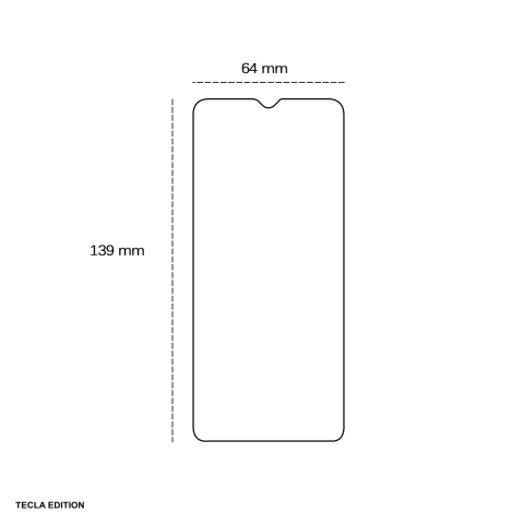 Folie sticla temperata pentru Samsung Galaxy A20e, 2.5D, 0.3 mm, 9H [3]