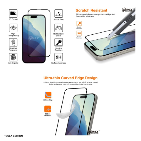 Folie sticla temperata pentru Xiaomi Redmi 13 5G, 9D, 9H, VMax [3]