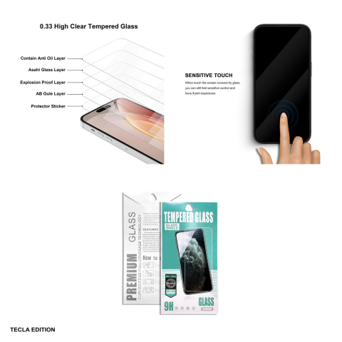 Folie sticla temperata pentru Xiaomi Redmi Note 15 Pro 5G, 2.5D, 0.3 mm, 9H, Premium [3]