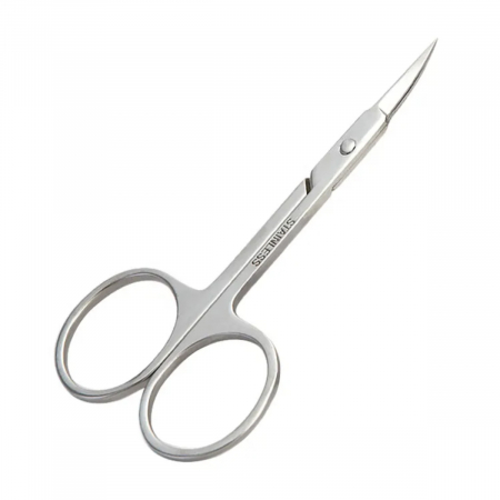 Foarfece cosmetice - Forfecuta cosmetica, J47-V11 00013, unghii si par facial, 90 mm, argintie