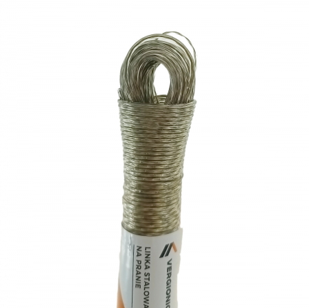 Sfoara rufe cu lungime de 30 m, din otel izolat, grosime 2mm, 41547, transpareta [2]