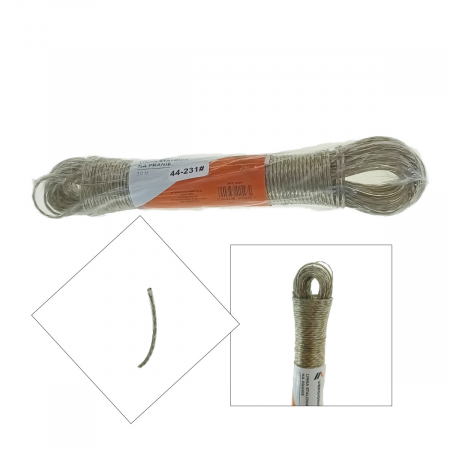 Sfoara rufe cu lungime de 30 m, din otel izolat, grosime 2mm, 41547, transpareta [3]