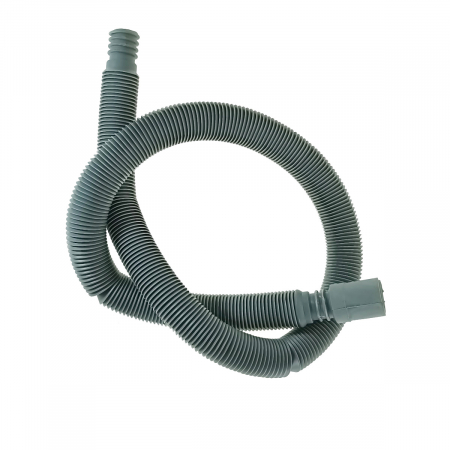 Casnice - Furtun extensibil evacuare, scurgere pentru masina de spalat, FEE-3M, 3m lungime, 2.7-2.8cm diametru, gri