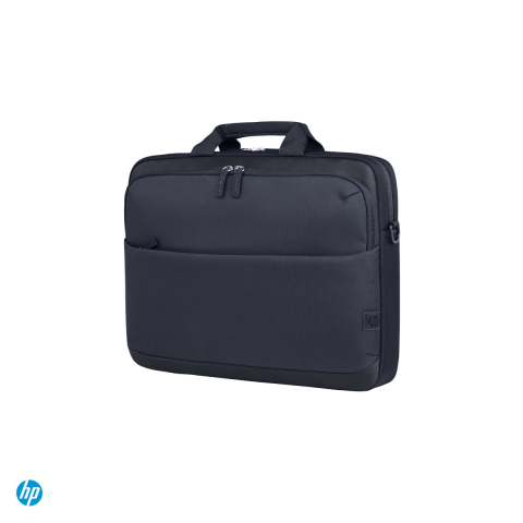 Geanta laptop HP Everyday 16-inch Laptop Bag pentru laptop 16 inch, 13 L, doua compartimente, poliester reciclat 600D rezistent la apa, curea de umar detasabila, gri, A08KKAA [3]