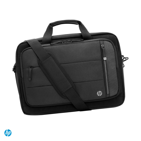 Genti laptop - Geanta laptop HP Renew Executive 16-inch Laptop Bag pentru laptop 16 inch, extensibila cu 20%, port USB-C exterior, buzunar RFID, 100% plastic reciclat, negru, 6B8Y2AA