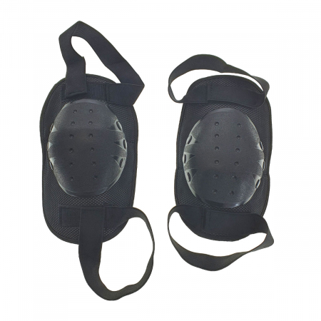 Genunchiere - Genunchiere de protectie, marime universala, cu prindere ajustabila, set 2 bucati, negre
