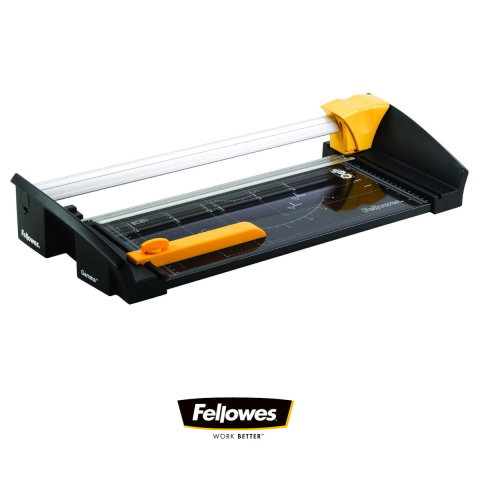 Ghilotina cu disc rotativ, Fellowes Gamma A3, pentru birou, taiere A3, capacitate 20 coli, sistem SafeCut, baza metalica [1]