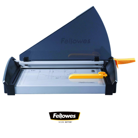 Ghilotina cu parghie, Fellowes Plasma A3, pentru birou, taiere A3, capacitate 40 coli, sistem SafeCut Guard [1]