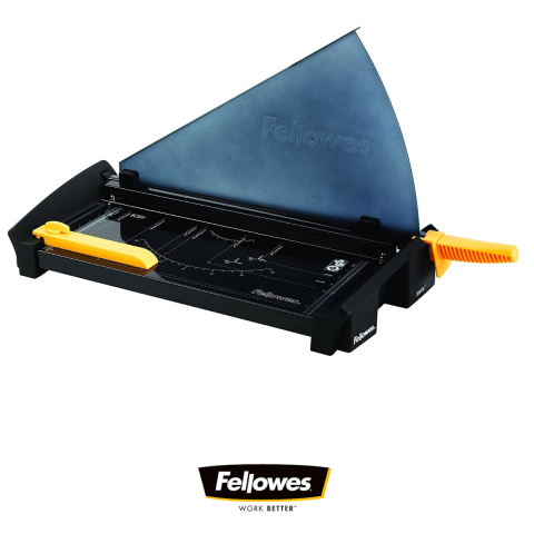 Ghilotina cu parghie, Fellowes Stellar A3, pentru birou, taiere A3, capacitate 20 coli, sistem SafeCut Guard [1]