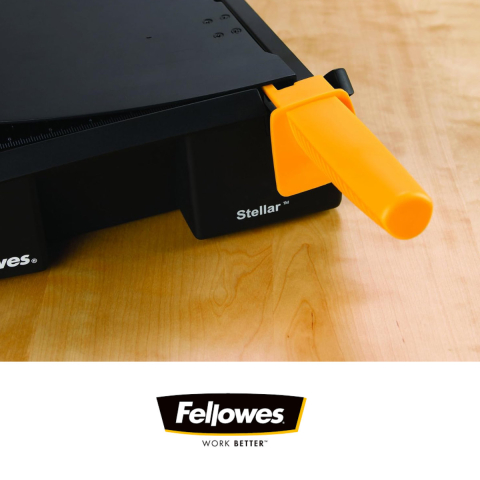 Ghilotina cu parghie, Fellowes Stellar A4, pentru birou, taiere A4, capacitate 20 coli, sistem SafeCut Guard [3]
