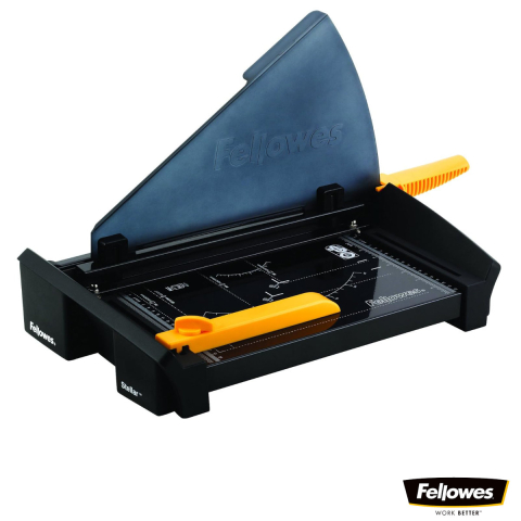 Ghilotina cu parghie, Fellowes Stellar A4, pentru birou, taiere A4, capacitate 20 coli, sistem SafeCut Guard [1]