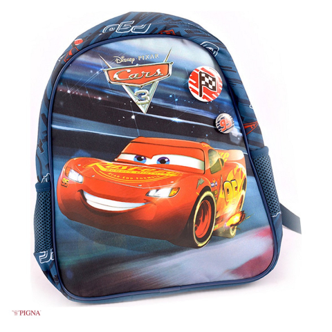 Ghiozdane si rucsacuri scolare - Ghiozdan Pigna Cars, pentru prescolari, 3, albastru