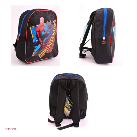 Ghiozdan Pigna Mini Spider-Man, pentru prescolari, negru [3]
