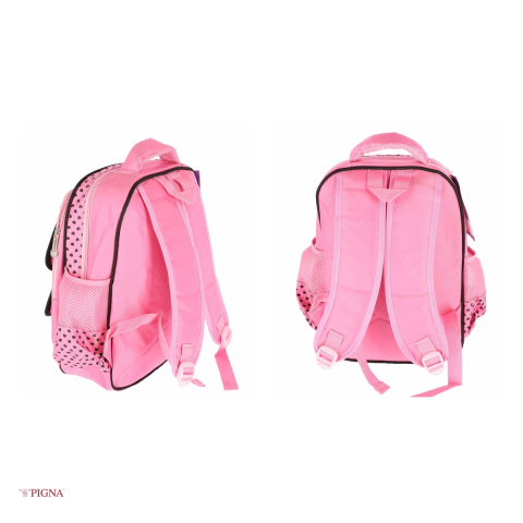 Ghiozdan Pigna, pentru prescolari, 4 compartimente, roz, 38x28x20 cm [3]