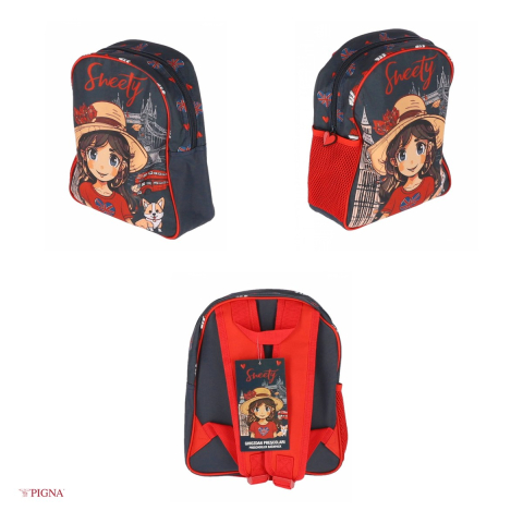 Ghiozdan Pigna Sweety, pentru prescolari, 1 fermoar, bleumarin [3]