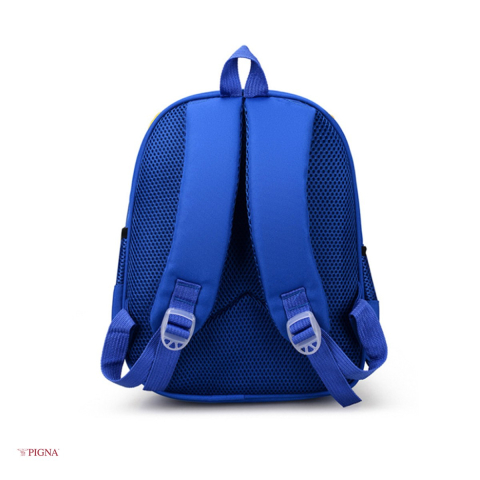 Ghiozdan Pigna Tigru, pentru prescolari, sf 3 fermoare, albastru, 31x25x11 cm [3]