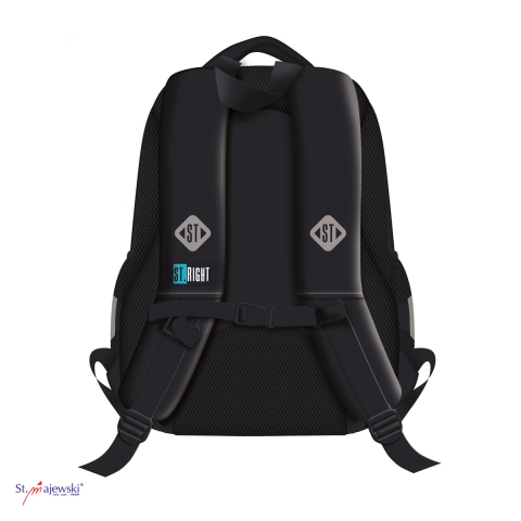 Ghiozdan St.Majewski St.Right BP-26 Blue T-Rex pentru clasa 0, 39x27x17 cm, 20 l [3]