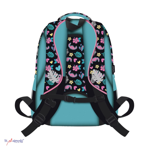 Ghiozdan St.Majewski St.Right BPL-58 Stitch That's Me pentru clasele I-IV, 40x28x18 cm, 22 l, negru multicolor [3]