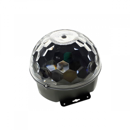 Decoratiuni luminoase - Glob cu lumini Led multicolor,rotativ,Magic Ball M6,diametru 20cm