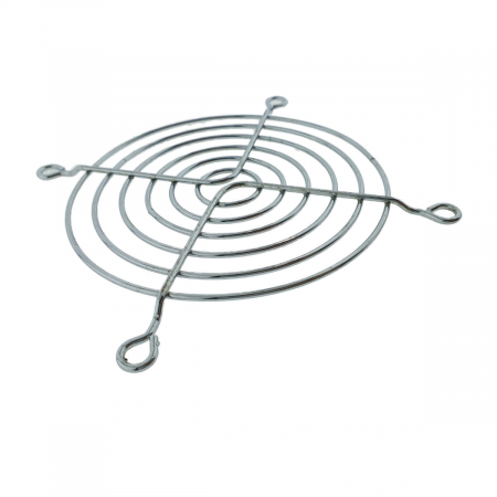 Grila de protectie ventilator 92 mm, din otel, argintie [1]