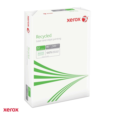 Hartie copiator A3 Xerox Recycled, 80 g/mp, 500 coli [3]
