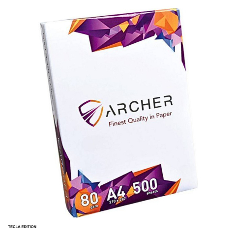 Birotica papetarie - Hartie copiator A4 Archer, 80 g/mp, 500 coli