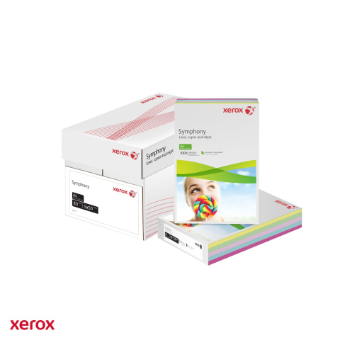Hartie copiator color A4 Xerox, culori medii asortate, 5 x 50 coli, 80 g/mp, 250 coli [3]