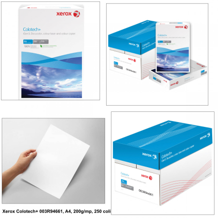 Hartie copiator Xerox Colotech, A4, 200g/mp, 250 coli/top [1]