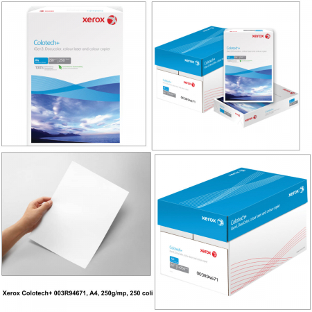 Hartie copiator color Xerox Colotech, A4, 250g/mp, 250 coli/top [1]