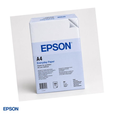 Hartie Foto - Hartie de copiator Epson Everyday Paper, A4, 75 g/mp, 500 coli, alb stralucitor, C13S450506