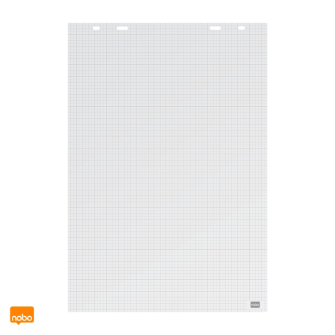 Hartie pentru flipchart Nobo, liniatura matematica, 60 g/mp, 20 de file, 65x95.5 cm [3]