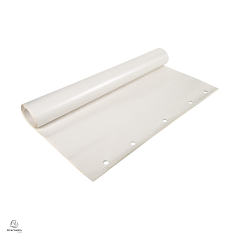 Flipcharturi si rezerve - Hartie reciclata pentru flipchart Exacompta, velina, 60 g/mp, 48 de file, 65x100 cm
