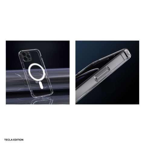 Husa Anti Shock 1 5 mm Mag camera pentru Apple iPhone 14, Carcasa magnetica, Transparent [4]