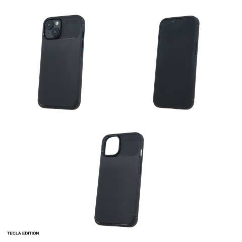 Husa Carbon Black pentru Samsung Galaxy S23 FE, Carcasa, Negru [4]